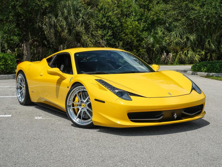  Ferrari 458 Italia on ADV.1 Wheels (ADV5.2 TRACK SPEC CS) 2019 года  (фото 1 из 7)